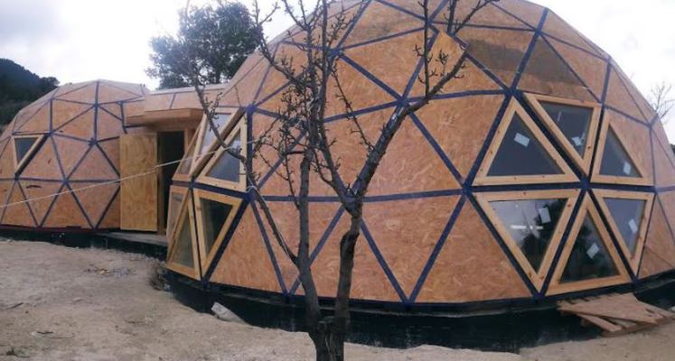 this image shows Geodesic Dome Architecture