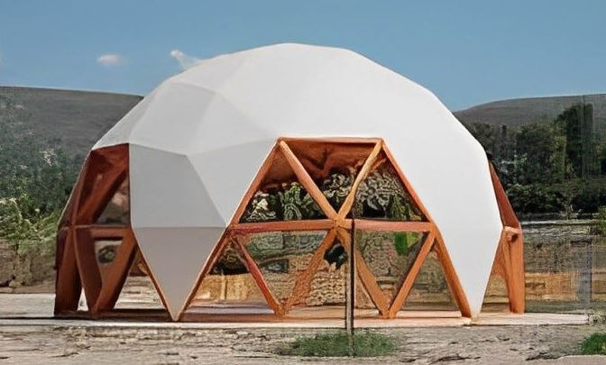 this image shows Geodesic Dome Architecture